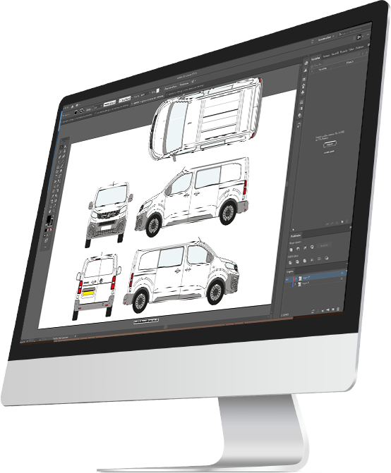 Over 5,000 vehicle outlines in EPS, AI, and CDL and PLT formats Mobile Image