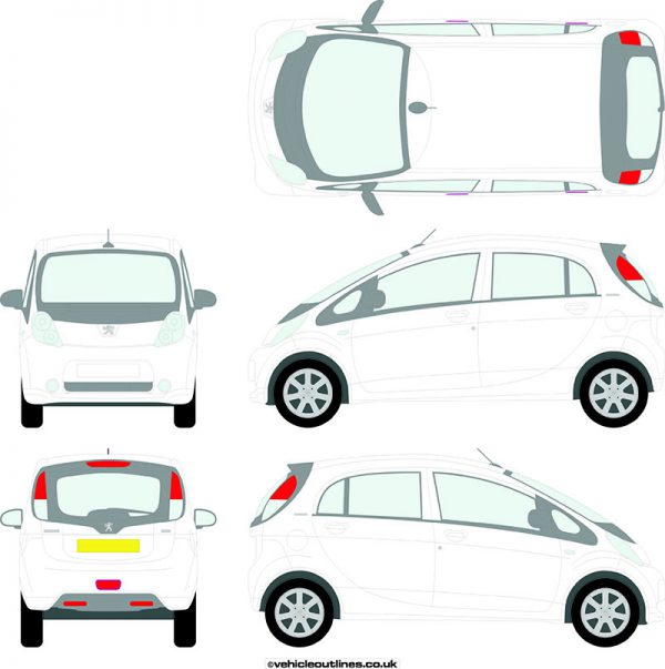 Cars Peugeot iOn 2010-21