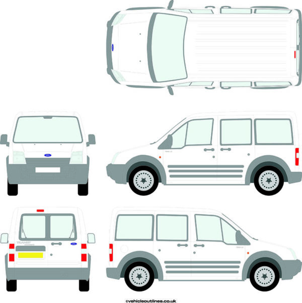 PEOPLE CARRIERS FORD Transit 2002-09