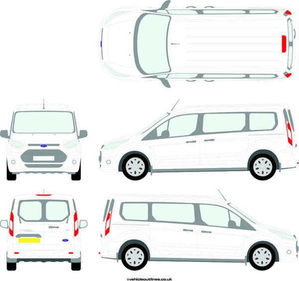 PEOPLE CARRIERS FORD Transit 2013-18