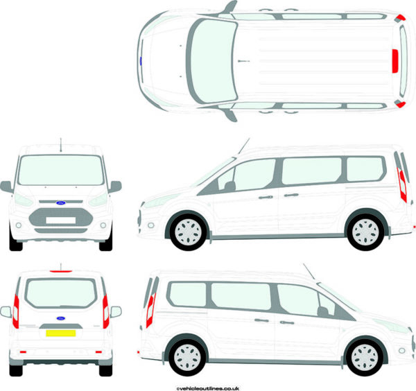 PEOPLE CARRIERS FORD Transit 2013-18