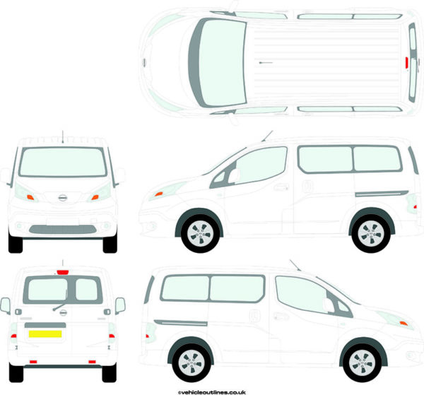 PEOPLE CARRIERS NISSAN e-NV200 2014-21