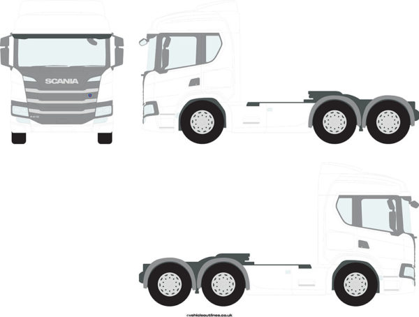 TRACTOR UNITS SCANIA P Series 2018-21